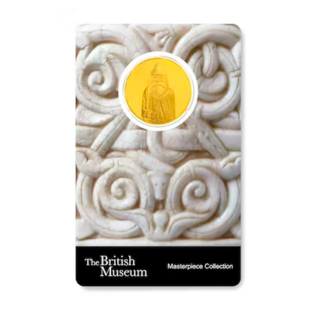 Rosland Capital's Exclusive British Museum Lewis Chessmen Gold Coin